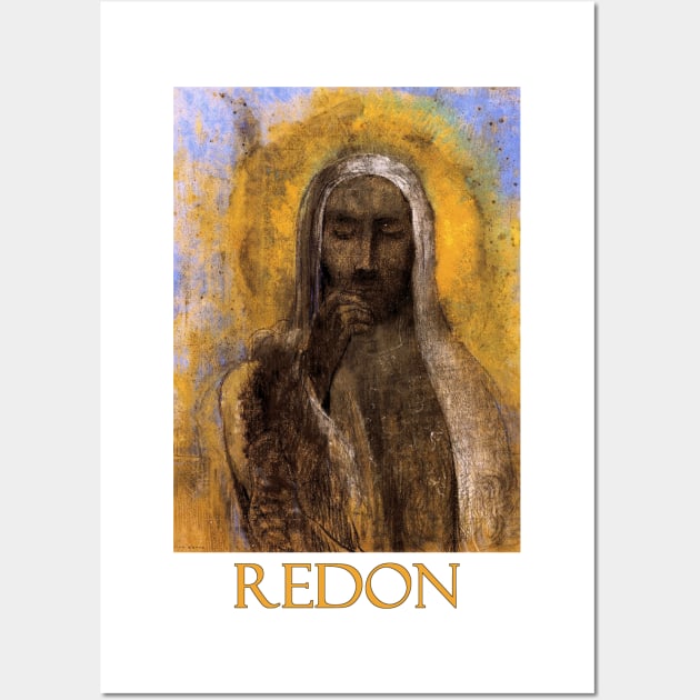 Christ in Silence by Odilon Redon Wall Art by Naves